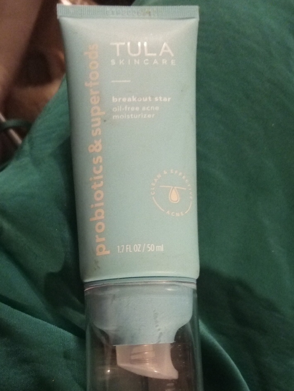 Tula Breakout Star Oil-Free Acne Moisturizer - Mint Blue